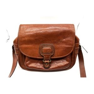 Vintage Tortuga Sturdy Leather Shoulder Bag Adjustable